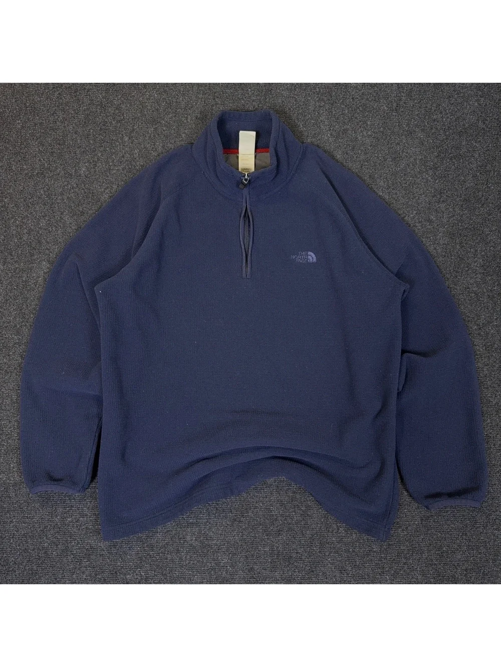 The North Face Navy Men's L Quarter Zip Pullover